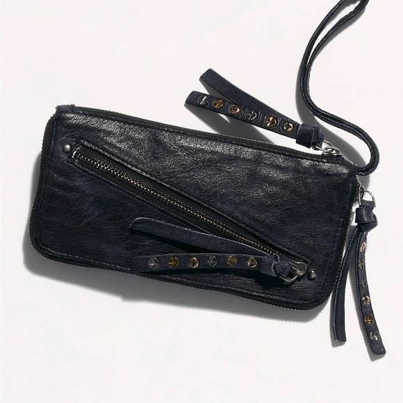 Black faux leather back pack by Eastend, for Free People, sold on freepeople.com - Picture 9 of 10